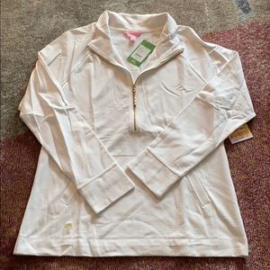 Lilly Pulitzer White Skipper Popover